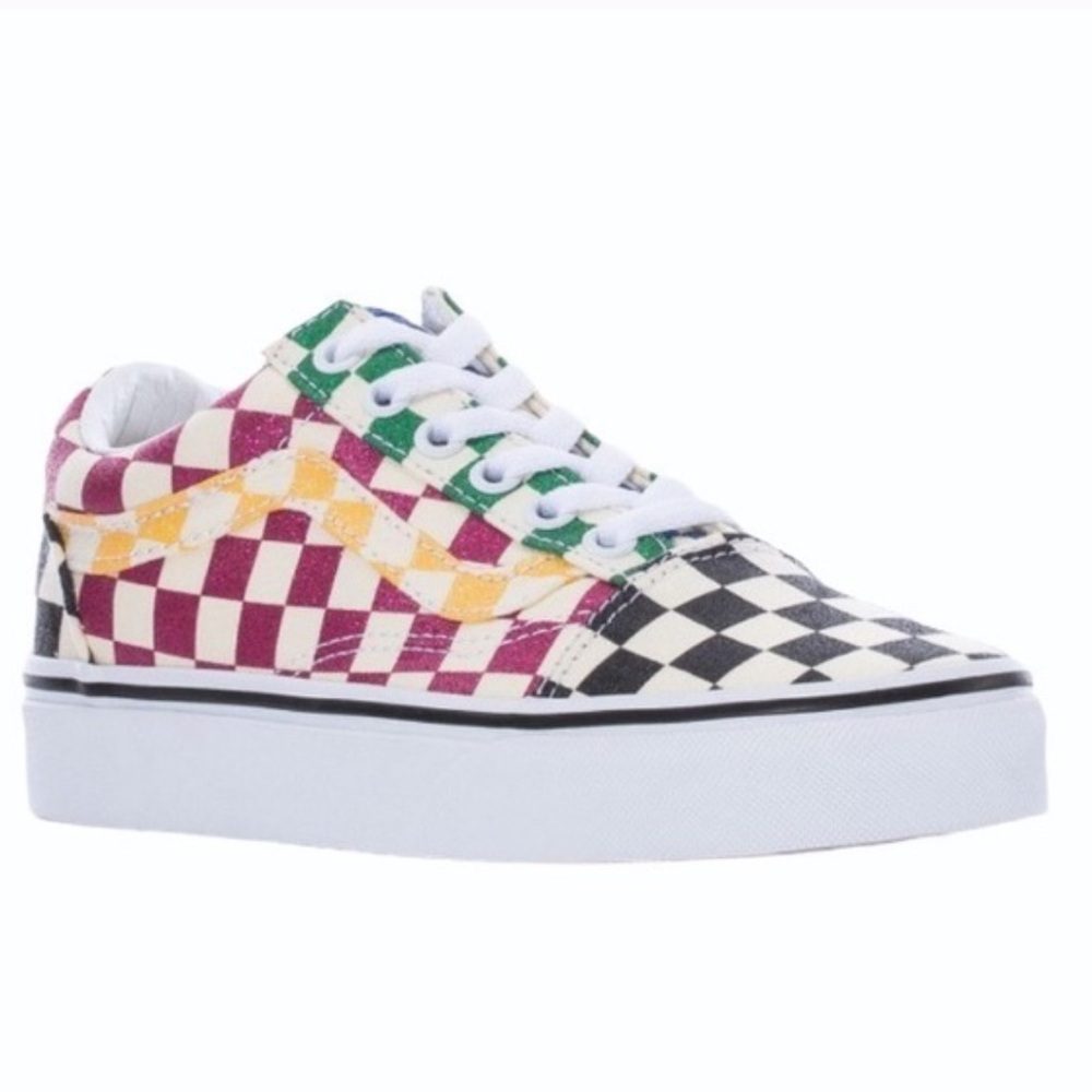 Vans Multicolor Glitter Old School Sneakers